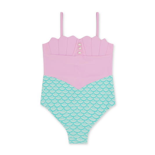 Sea star one piece - pop pink