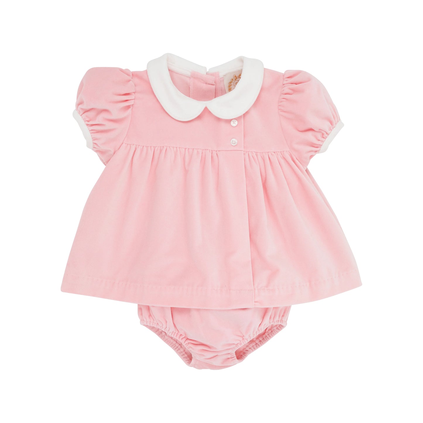 Mary baker bloomer set velvet - sandpearl pink