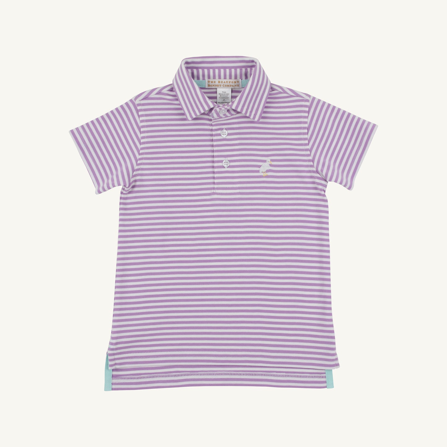 Prim and proper s/s polo - valley high valley stripe