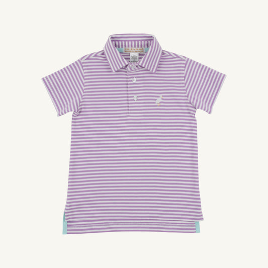 Prim and proper s/s polo - valley high valley stripe