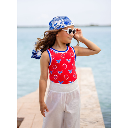Samantha swimsuit - star spangled swag