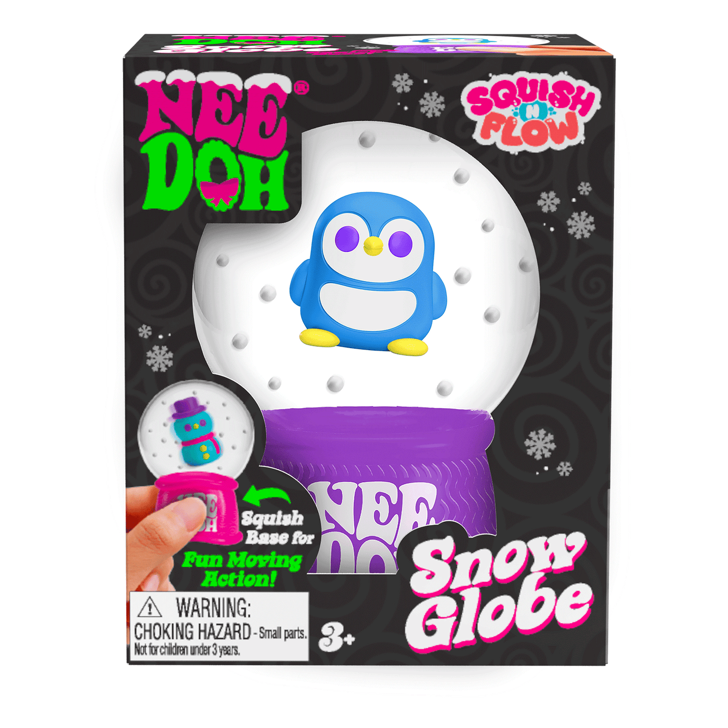 Squishmas squish n flow snow globe