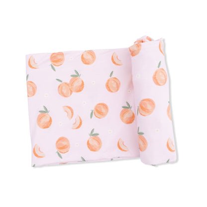 Sweet peach swaddle blanket