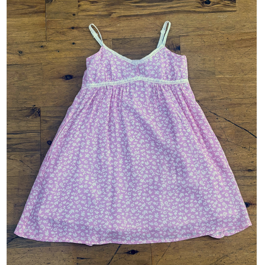 Bloom dress - pink ditsy floral