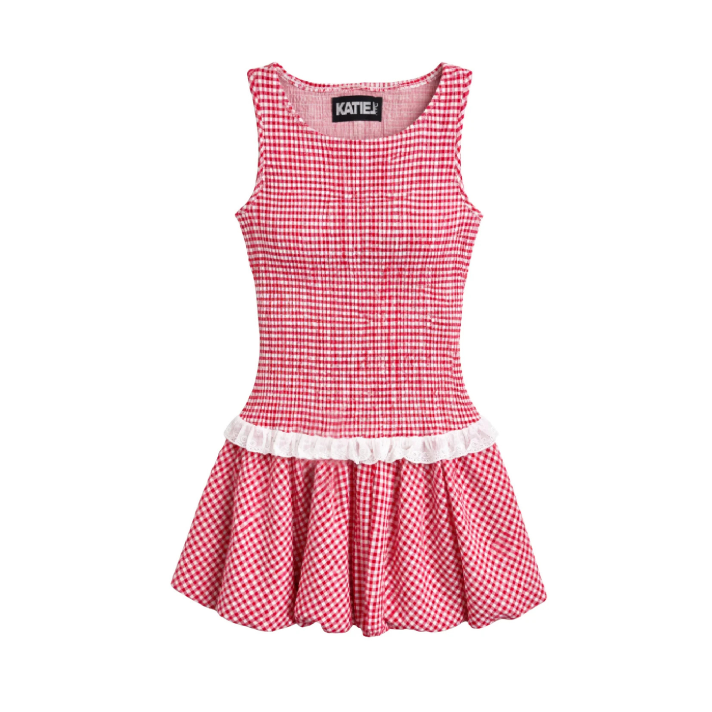 Joslyn dress - red gingham