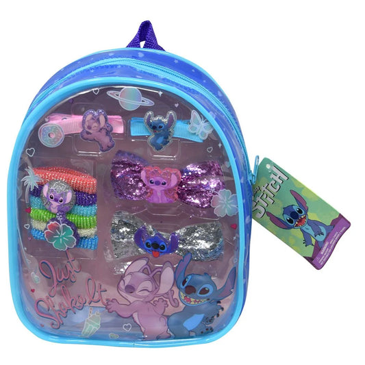 Stitch hair accessory backpack