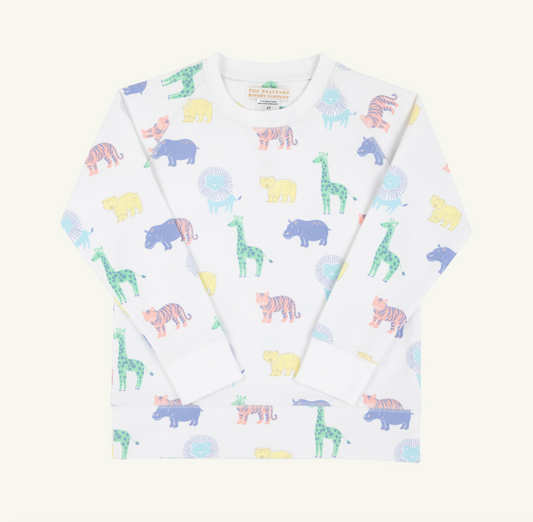 Cassidy comfy crewneck - wittle wild one