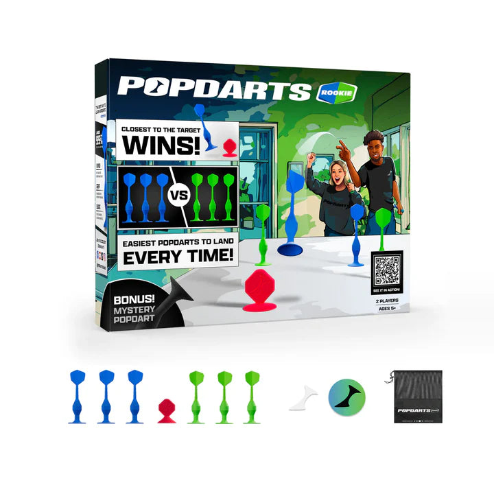 Popdarts rookie - blue & green