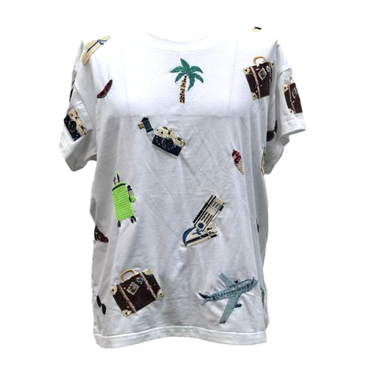 Travel icon tee