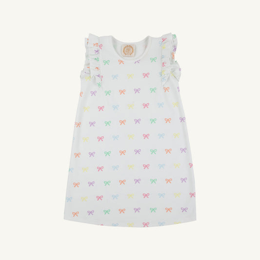 Ruehling ruffle dress - bitty bows
