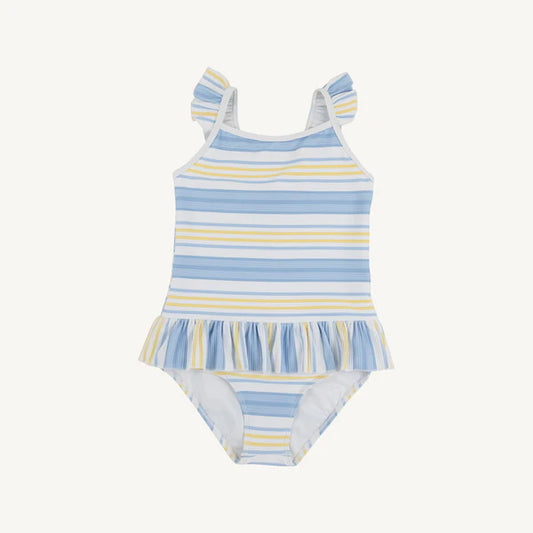 St. Lucia swimsuit - sobro stripe