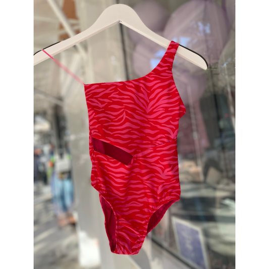 Maya one piece suit - pink tiger