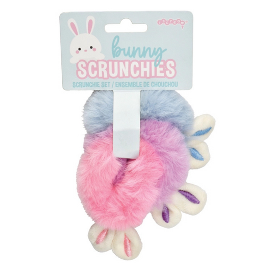 Bunny scrunchie set