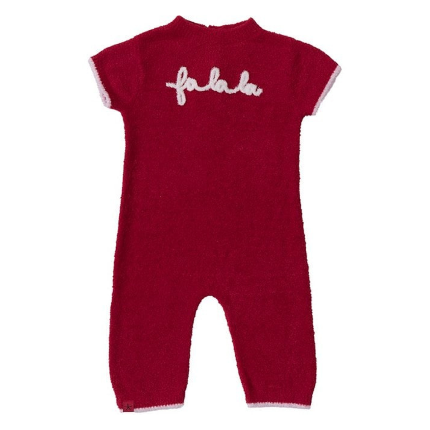 Fa la la onesie - holly red