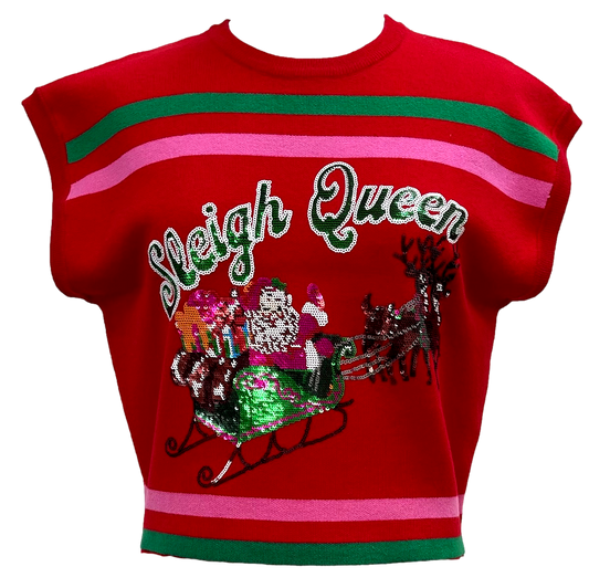 Sleigh queen top