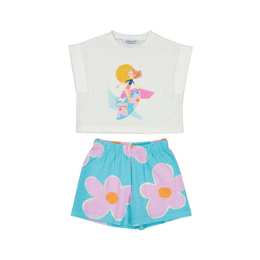 Surf tshirt & short set