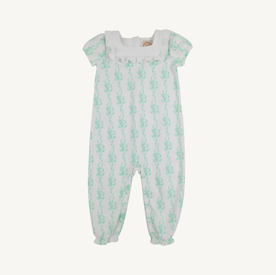 Darla day s/s romper - befitting bows