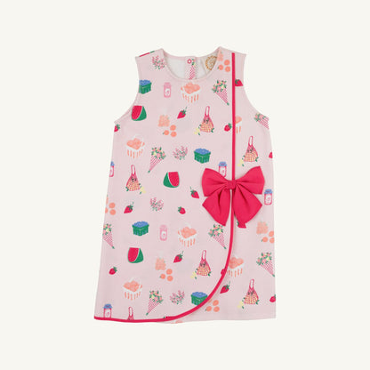 Wilma faux wrap dress - preppy little picnic