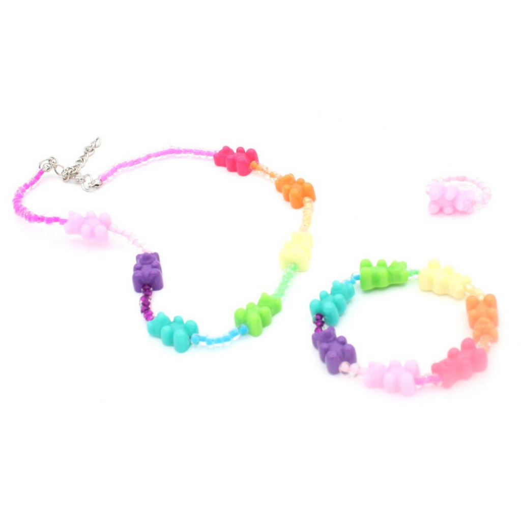 Gummy bear 3pc jewelry set