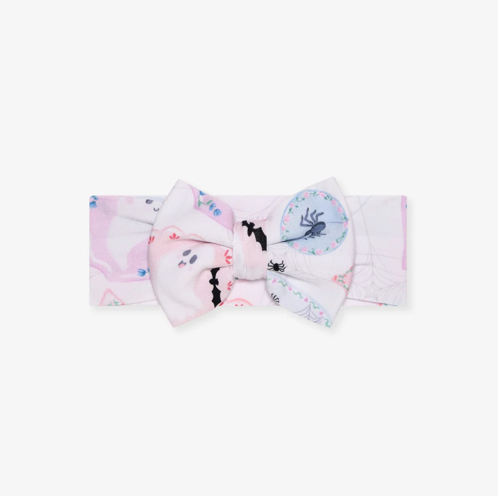 Posh Spooks Luxe Bow Headwrap