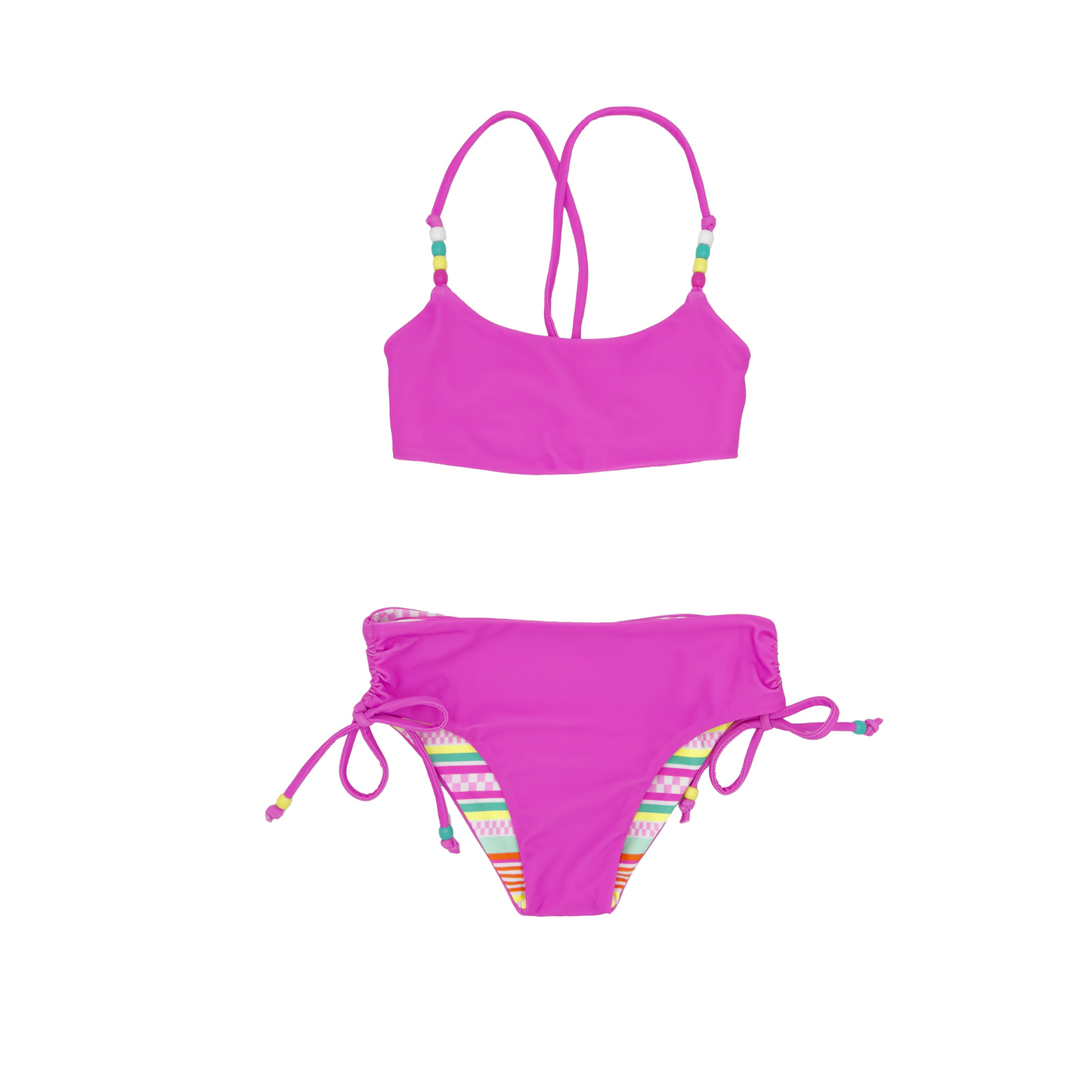 4 the good vibes bikini - hot pink