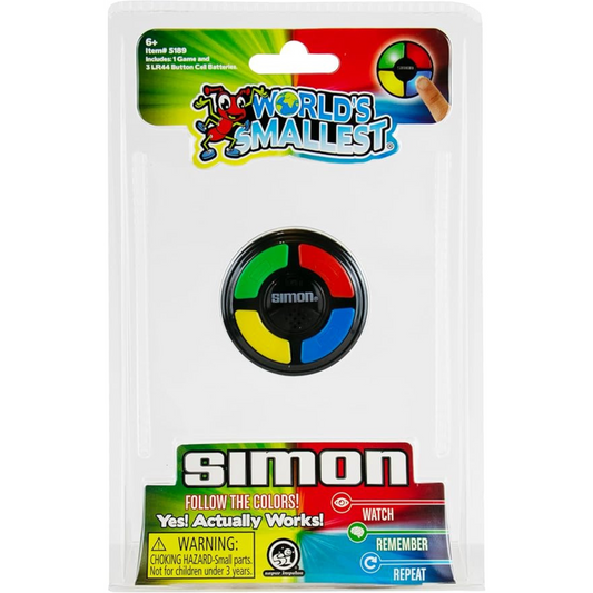 World's smallest simon