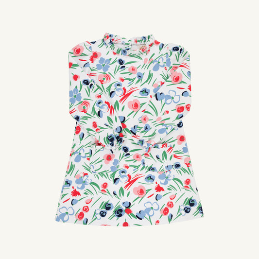 Lizzie's luxe leisure dress - fair st floral