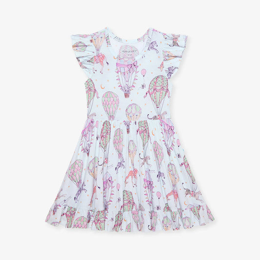 Seraphina ruffle twirl dress