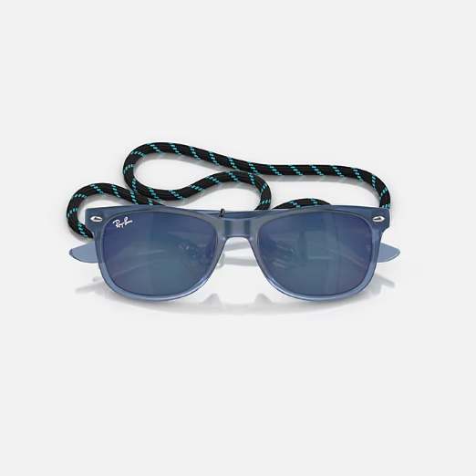 Rayban Wayfarer - opal blue/blue mirror