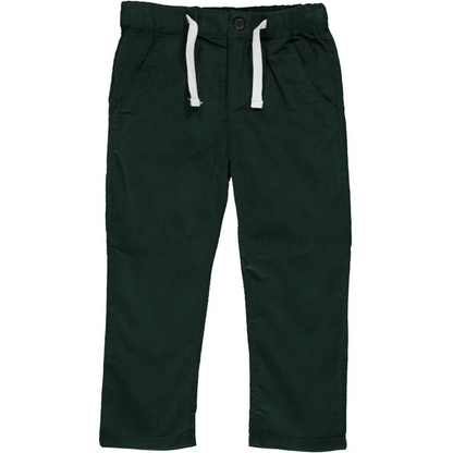 Teal cord pants