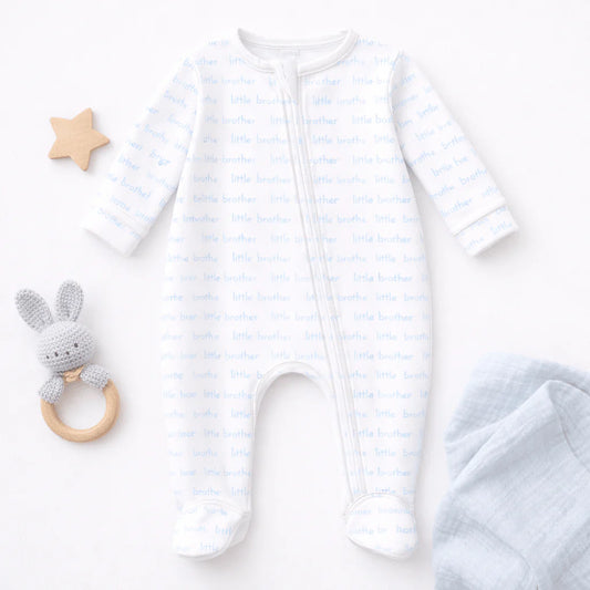 Brother footie - blue