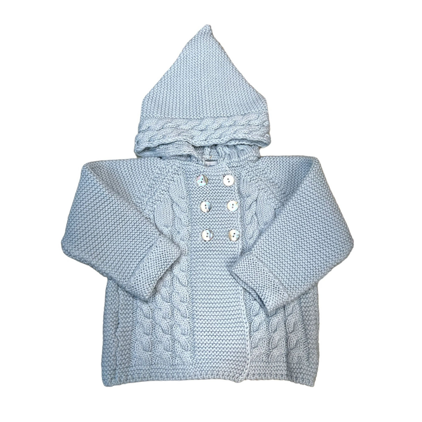 Hooded jacket - light blue
