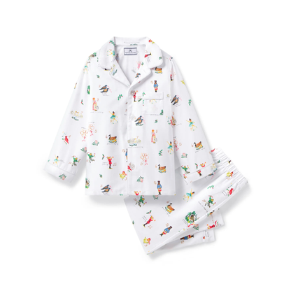 12 days of Christmas twill pjs