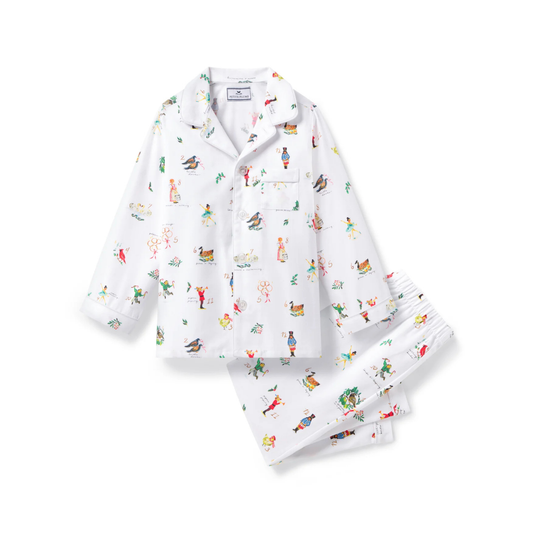 12 days of Christmas twill pjs