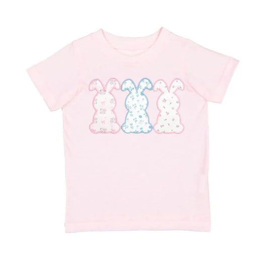 Floral bunny s/s tshirt - ballet