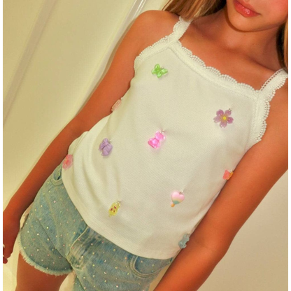 Cutie charm tank top