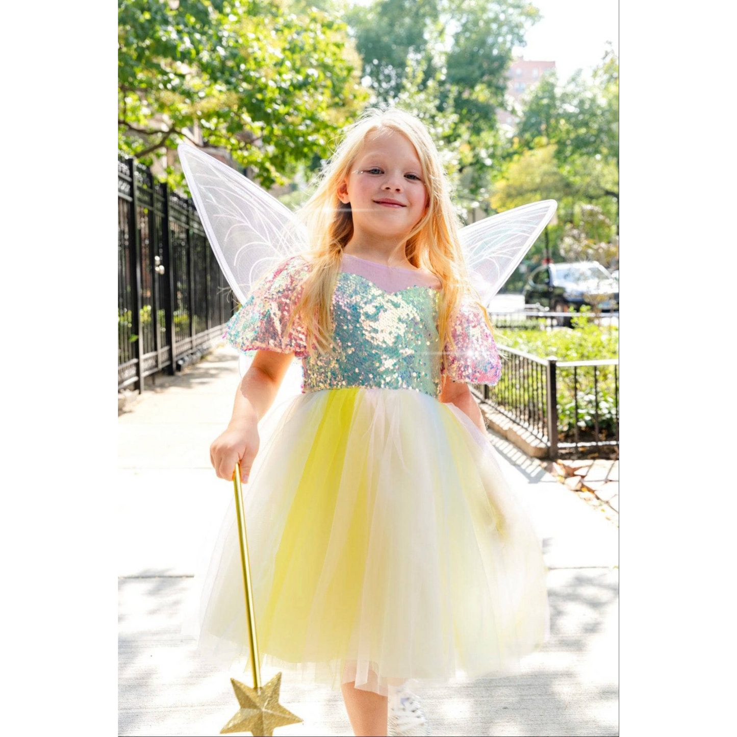 Shimmer princess party dress