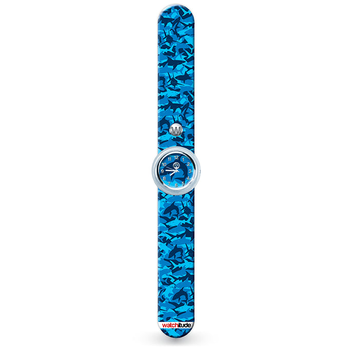 Sharks camo slap watch