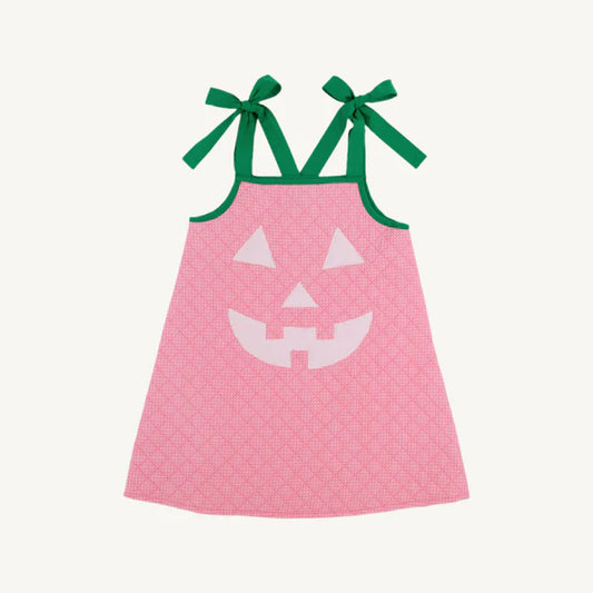 Pumpkin costume dress- hamptons hot pink
