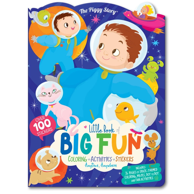 The little book of big fun activity book - space adventure