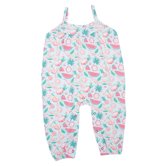 Dragon fruit tank pant romper