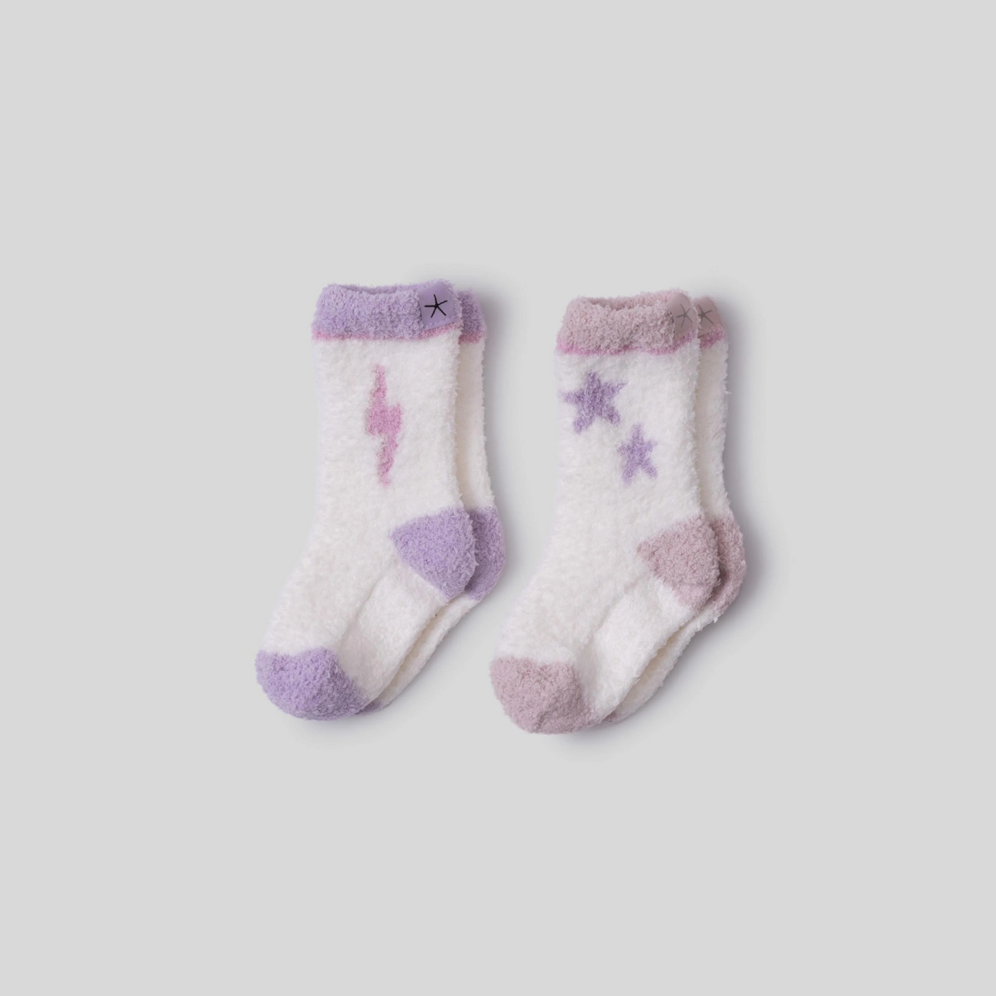 Space adventure sock set - dusty rose