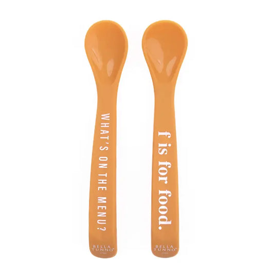 What's on the menu/f is for food spoon set