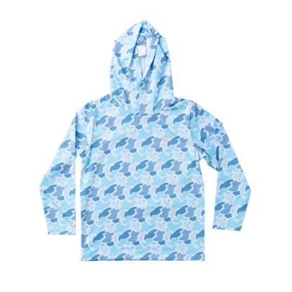 Pro perf hoodie - windsurfer camo
