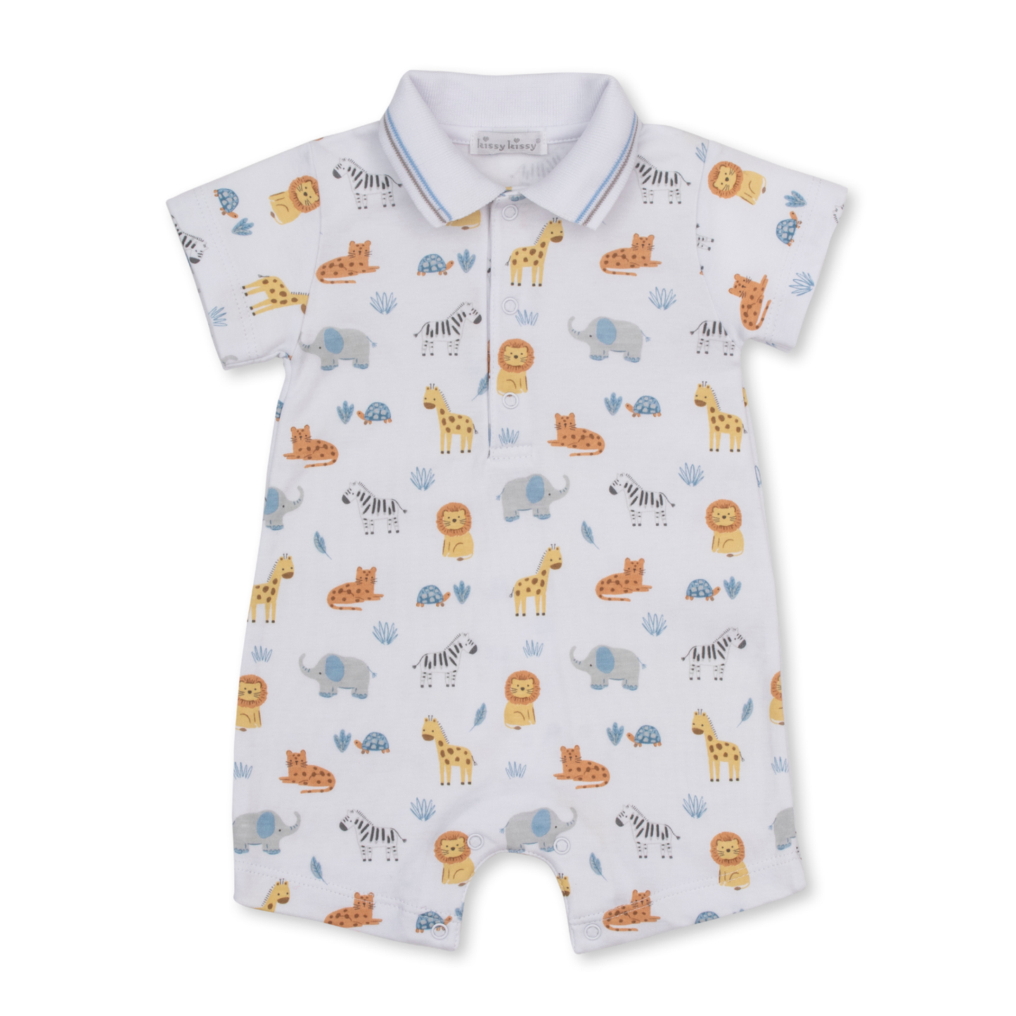 Jungle hang out short playsuit