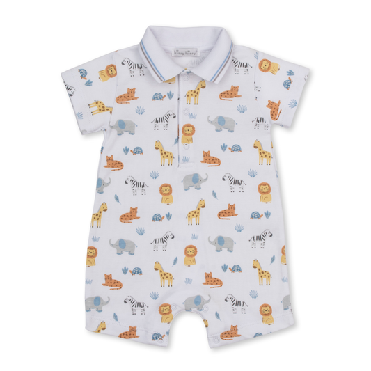 Jungle hang out short playsuit