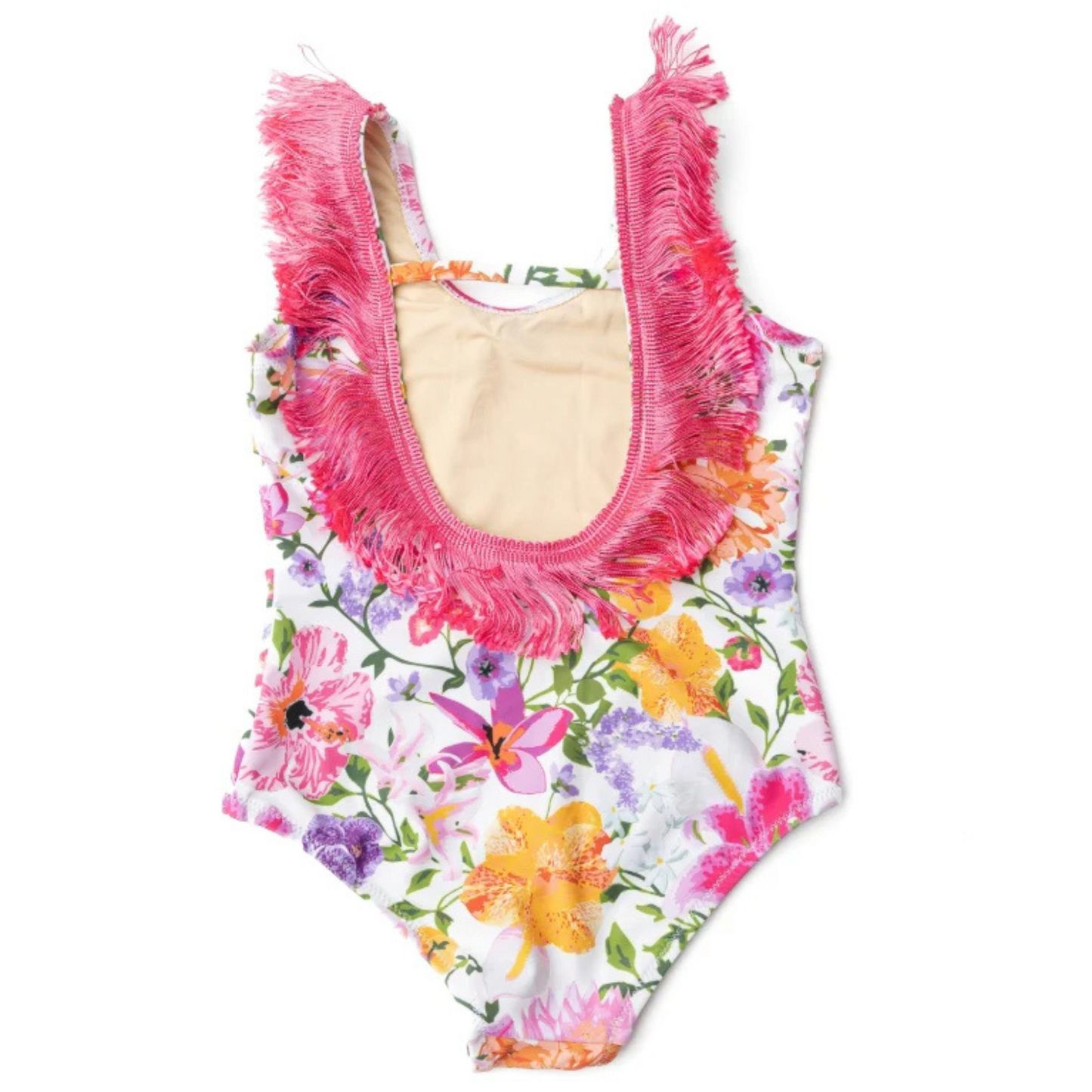 One piece suit - summer garden fringe