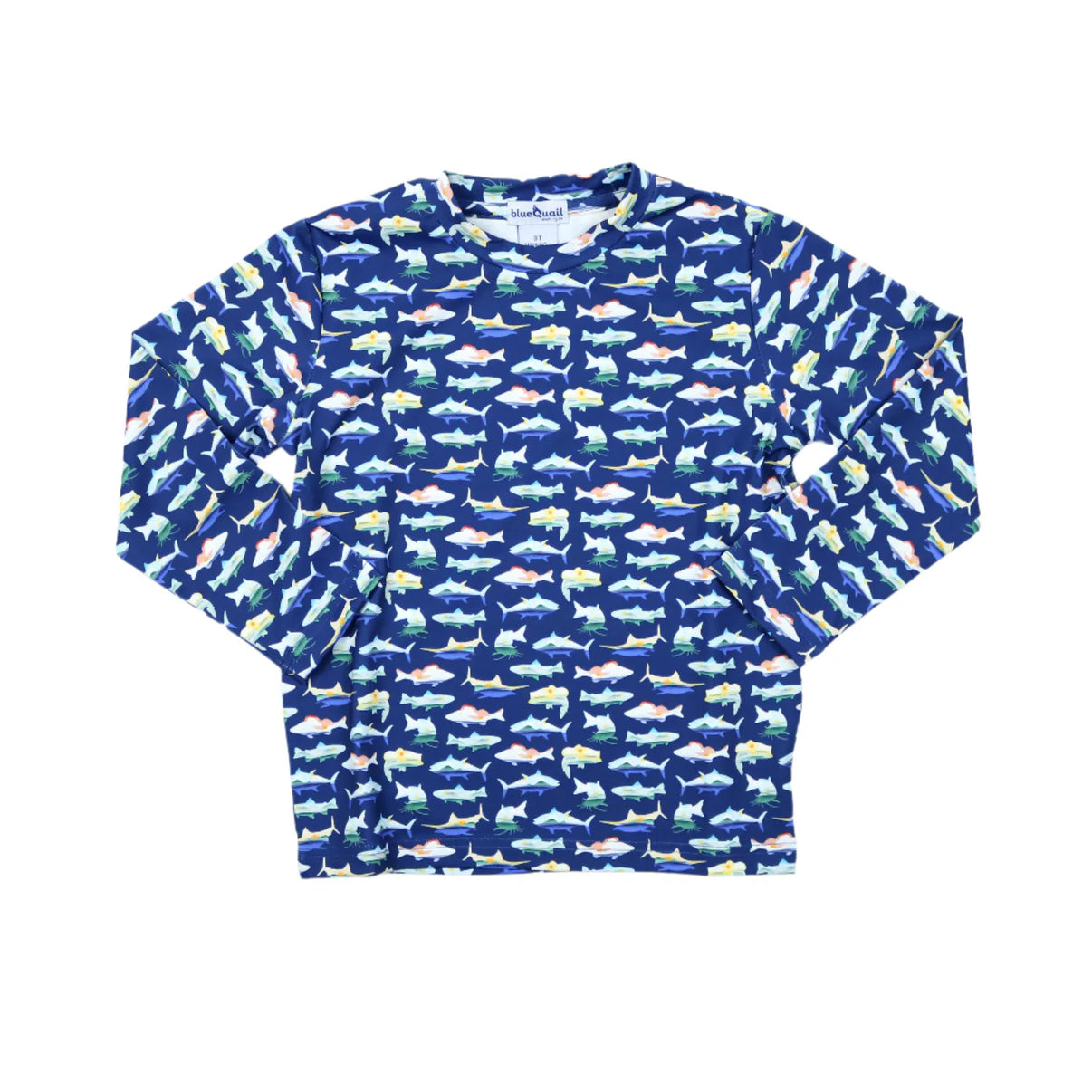 Catch of the day l/s perf tee