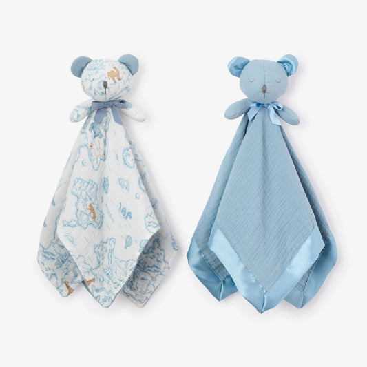 Bear blankie 2pk