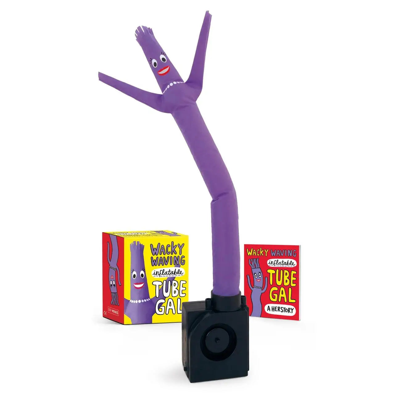 Wacky waving inflatable tube gal – Tugboat & The Bird